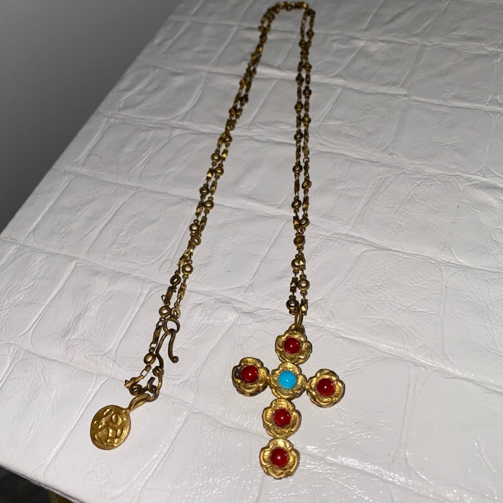 Antique Cross Necklace